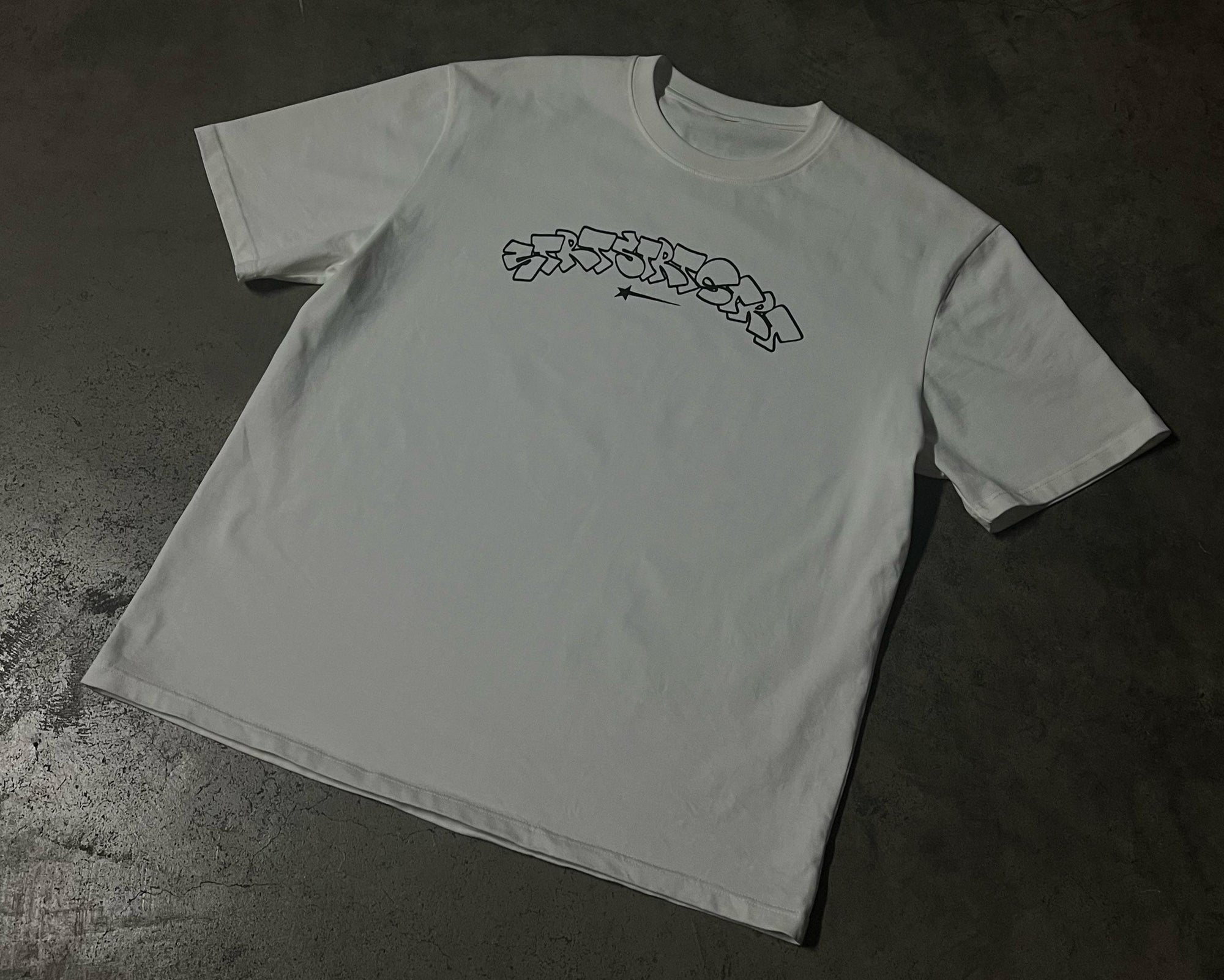 STRTSTRTSTRT WHITE TEE