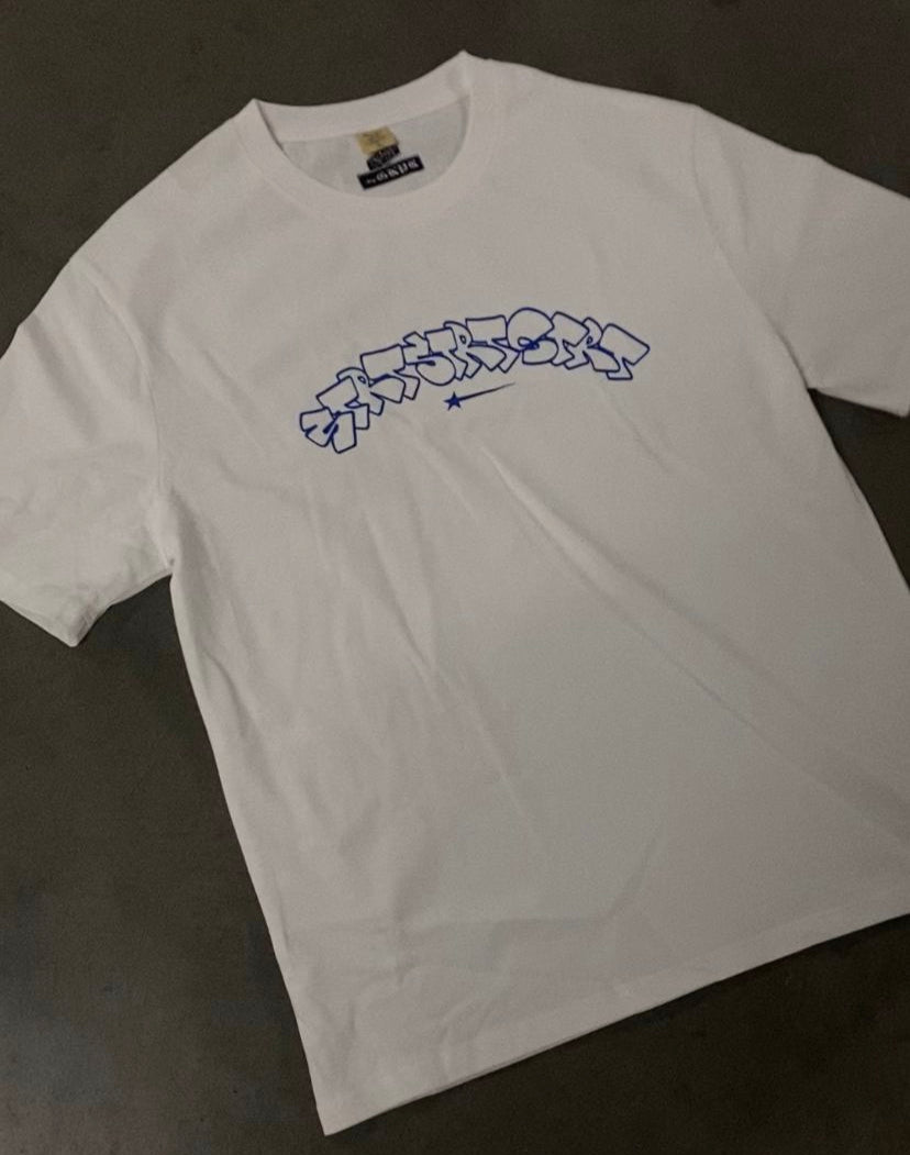 STRTSTRTSTRT BLUE TEE